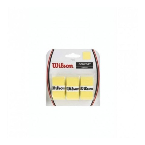 Owijki Wilson Pro Overgrip 3 szt żółte Owijki Wilson Pro Overgrip 3 szt żółte