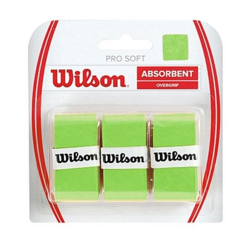 Owijki Wilson Pro Soft Overgrip 3szt WRZ4040LI Owijki Wilson Pro Soft Overgrip 3szt WRZ4040LI