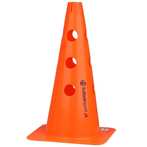 Pachołek z otworami 37,5 cm pomarańczowy Pachołek z otworami 37,5 cm pomarańczowy