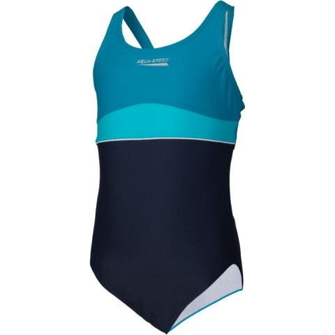Strój kąpielowy Aqua-Speed EMILY Junior granatowo-niebieski Strój kąpielowy Aqua-Speed EMILY Junior granatowo-niebieski
