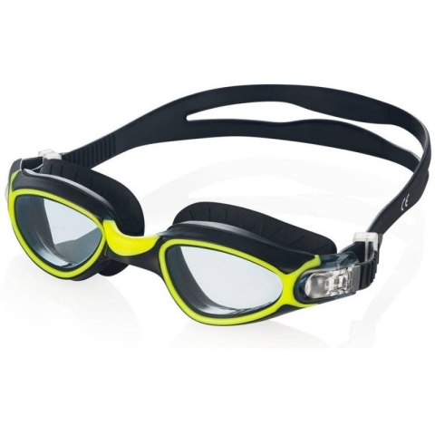 Okulary pływackie Aqua-Speed Calypso czarno-zielone Okulary pływackie Aqua-Speed Calypso czarno-zielone