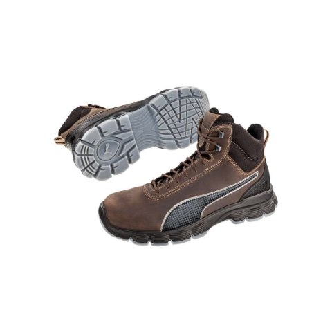 Buty Puma Cordur Brown Mid M MLI-S14B9 ciemno brązowy Buty Puma Cordur Brown Mid M MLI-S14B9 ciemno brązowy