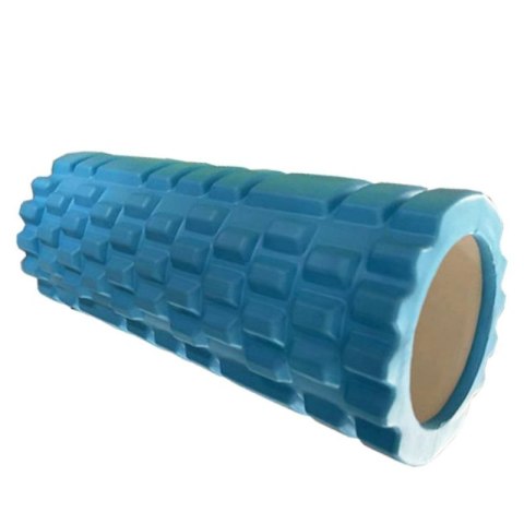 Wałek do masażu karbowany PVC 33x14cm Wałek do masażu karbowany PVC 33x14cm