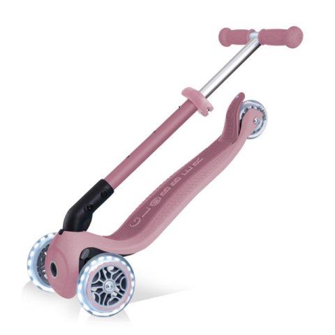 Hulajnoga 3-kołowa Globber Foldable Lights ECOlogic Berry 692-510