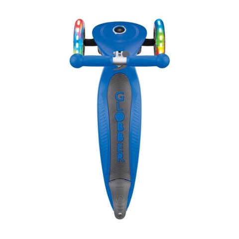 Hulajnoga 3-kołowa Globber Foldable Lights Navy Blue Jr 437-100