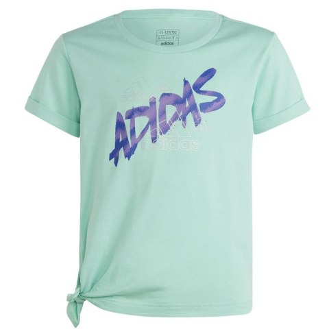 Koszulka adidas Dance Knotted Tee Jr HR5817