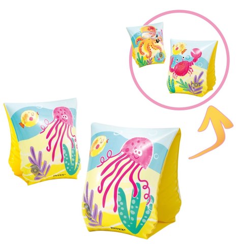 Rękawki do pływania ośmiorniczka 23 x 15 cm INTEX 58652 Rękawki do pływania ośmiorniczka 23 x 15 cm INTEX 58652