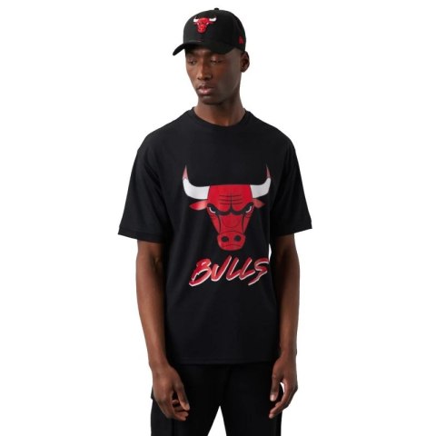 Koszulka New Era NBA Chicago Bulls Script Mesh Tee M 60284738 Koszulka New Era NBA Chicago Bulls Script Mesh Tee M 60284738