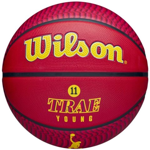 Piłka do koszykówki Wilson NBA Player Icon Trae Young Outdoor Ball WZ4013201XB Piłka do koszykówki Wilson NBA Player Icon Trae Young Outdoor Ball WZ4013201XB