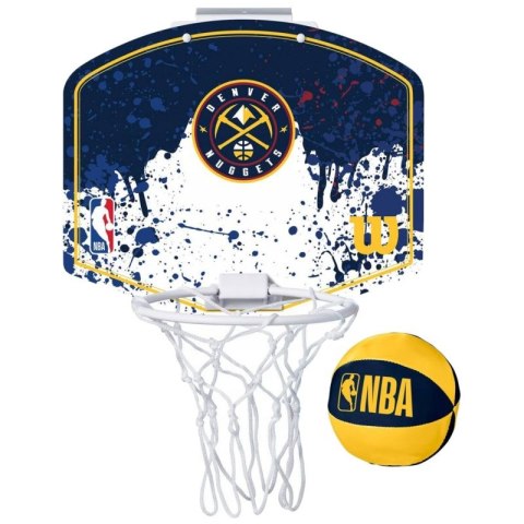 Tablica do koszykówki Wilson NBA Team Denver Nuggets Mini Hoop WTBA1302DEN Tablica do koszykówki Wilson NBA Team Denver Nuggets Mini Hoop WTBA1302DEN