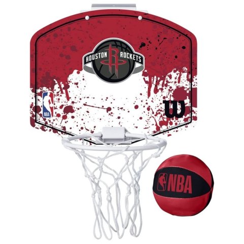 Tablica do koszykówki Wilson NBA Team Houston Rockets Mini Hoop WTBA1302HOU Tablica do koszykówki Wilson NBA Team Houston Rockets Mini Hoop WTBA1302HOU
