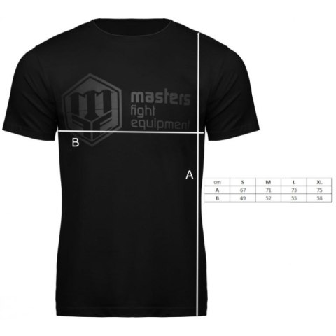 Koszulka Masters M TS-BLACK 04111-01M