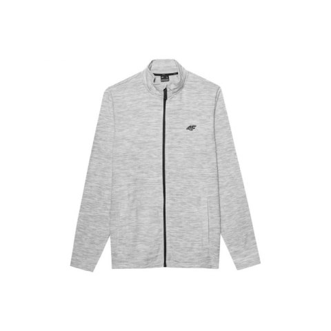 Bluza 4F M 4FSS23TFLEM052 chłodny jasny szary melanż Bluza 4F M 4FSS23TFLEM052 chłodny jasny szary melanż