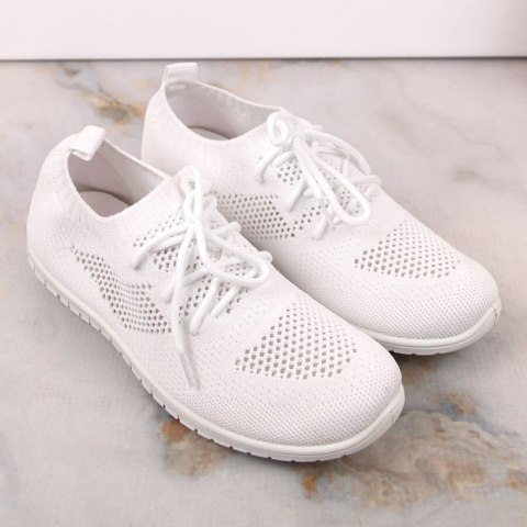Buty sportowe slip on News W EVE211C białe