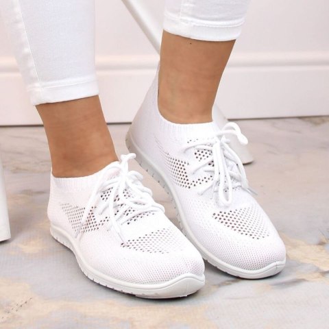 Buty sportowe slip on News W EVE211C białe