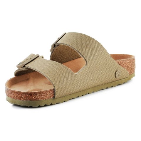 Klapki Birkenstock Rivet Logo Vegan Canvas Faded M 1023958