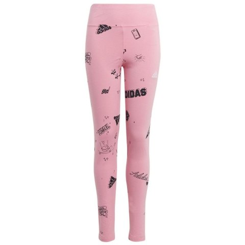 Legginsy adidas JG Bluv Q3 Tight Jr IA1568 Legginsy adidas JG Bluv Q3 Tight Jr IA1568