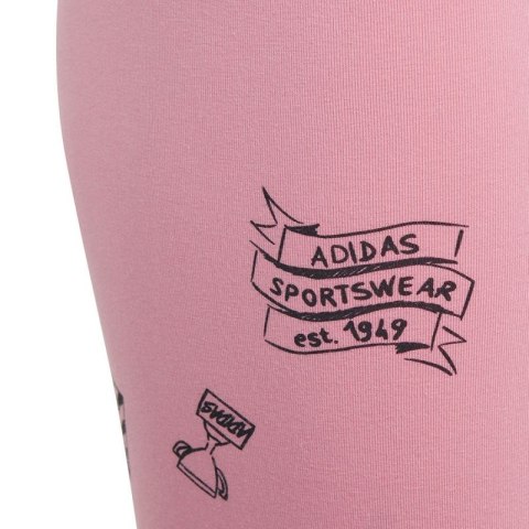 Legginsy adidas JG Bluv Q3 Tight Jr IA1568 Legginsy adidas JG Bluv Q3 Tight Jr IA1568