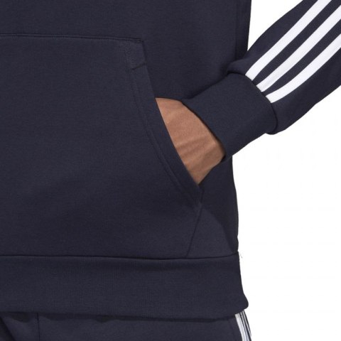 Bluza adidas Essentials 3 S PO FL granatowa M DU0494 Bluza adidas Essentials 3 S PO FL granatowa M DU0494