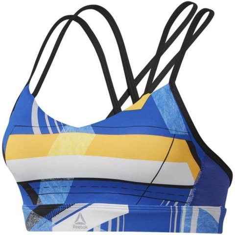 Stanik Reebok Hero Strappy Padded Bra VortaStripe W DU4097