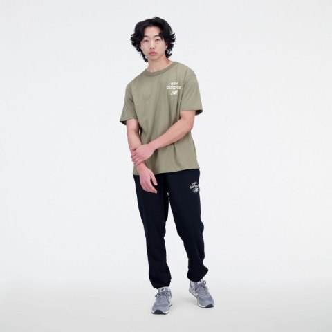 Koszulka New Balance Essentials Reimagined Cott CGN M MT31518CGN