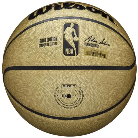 Piłka Wilson NBA Gold Edition Ball WTB3403XB Piłka Wilson NBA Gold Edition Ball WTB3403XB