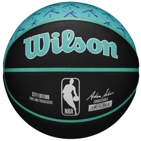 Piłka Wilson NBA Team City Collector Portland Trail Blazers Ball WZ4016425ID Piłka Wilson NBA Team City Collector Portland Trail Blazers Ball WZ4016425ID