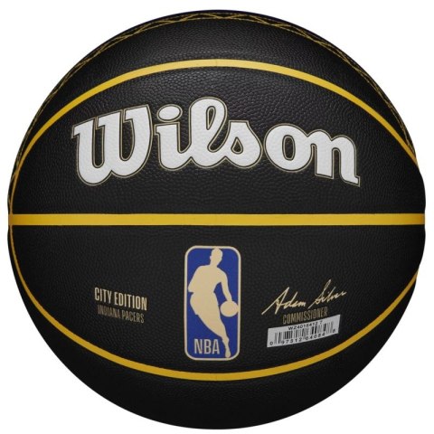 Piłka do koszykówki Wilson NBA Team City Collector Indiana Pacers Ball WZ4016412ID Piłka do koszykówki Wilson NBA Team City Collector Indiana Pacers Ball WZ4016412ID