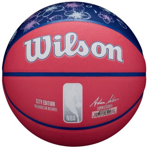 Piłka do koszykówki Wilson NBA Team City Collector Washington Wizards Ball WZ4016430ID Piłka do koszykówki Wilson NBA Team City Collector Washington Wizards Ball WZ4016430ID