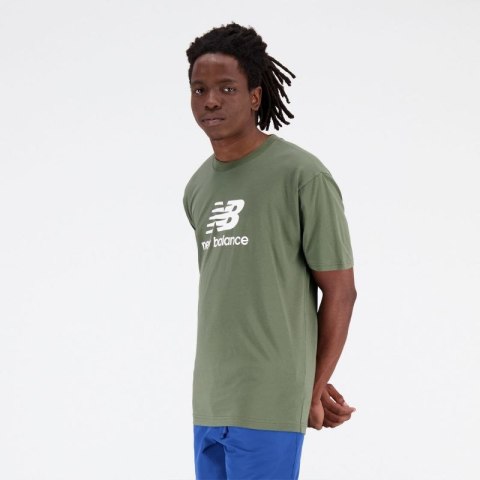 Koszulka New Balance Essentials Stacked Logo CO DON M MT31541DON