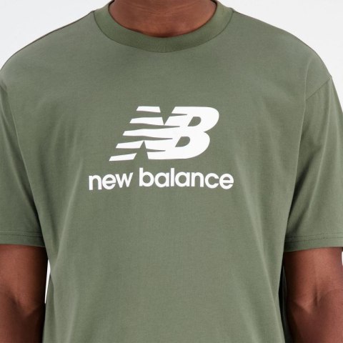 Koszulka New Balance Essentials Stacked Logo CO DON M MT31541DON