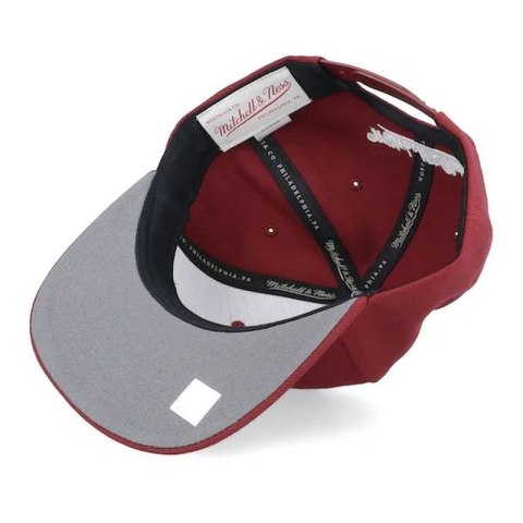 Czapka z daszkiem Mitchell & Ness NBA Miami Heat Top Spot Snapback Hwc Heat HHSS3256-MHEYYPPPMARO Czapka z daszkiem Mitchell & Ness NBA Miami Heat Top Spot Snapback Hwc Heat HHSS3256-MHEYYPPPMARO