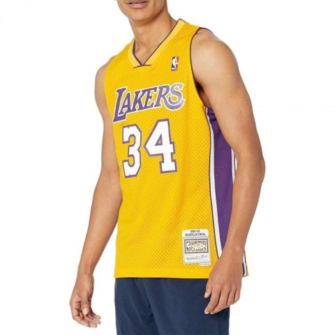 Koszulka Mitchell & Ness Los Angeles Lakers NBA Swingman Home Jersey Lakers 99 Shaquille O`Neal SMJYGS18179-LALLTGD99SON Koszulka Mitchell & Ness Los Angeles Lakers NBA Swingman Home Jersey Lakers 99 Shaquille O`Neal SMJYGS18179-LALLTGD99SON