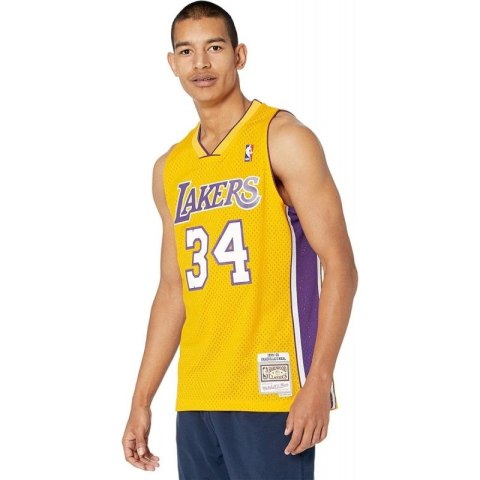 Koszulka Mitchell & Ness Los Angeles Lakers NBA Swingman Home Jersey Lakers 99 Shaquille O`Neal SMJYGS18179-LALLTGD99SON Koszulka Mitchell & Ness Los Angeles Lakers NBA Swingman Home Jersey Lakers 99 Shaquille O`Neal SMJYGS18179-LALLTGD99SON