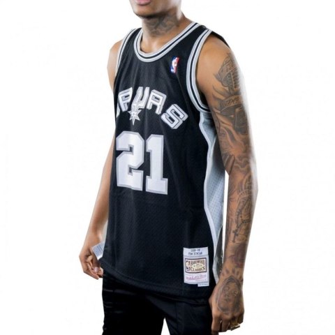 Koszulka Mitchell & Ness NBA Swingman San Antonio Spurs Tim Duncan SMJYGS18208-SASBLCK98TDU Koszulka Mitchell & Ness NBA Swingman San Antonio Spurs Tim Duncan SMJYGS18208-SASBLCK98TDU