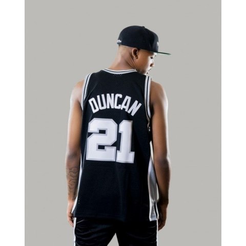 Koszulka Mitchell & Ness NBA Swingman San Antonio Spurs Tim Duncan SMJYGS18208-SASBLCK98TDU Koszulka Mitchell & Ness NBA Swingman San Antonio Spurs Tim Duncan SMJYGS18208-SASBLCK98TDU