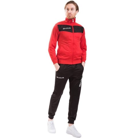 Dres Givova Tuta Visa TR018 1210 czerwony/czarny