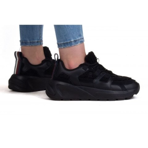 Buty Tommy Hilfiger Fur Fashion Runner W FW0FW07307BDS Buty Tommy Hilfiger Fur Fashion Runner W FW0FW07307BDS