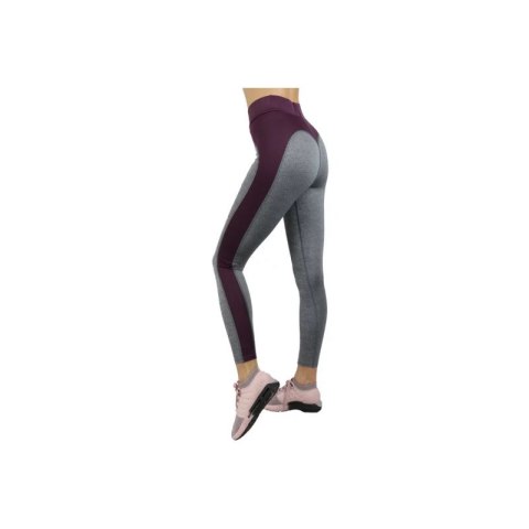 Legginsy GymHero Leggins W GREY-HEART Legginsy GymHero Leggins W GREY-HEART