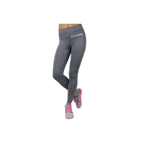 Legginsy GymHero Leggins W PUSHUP-GREY Legginsy GymHero Leggins W PUSHUP-GREY