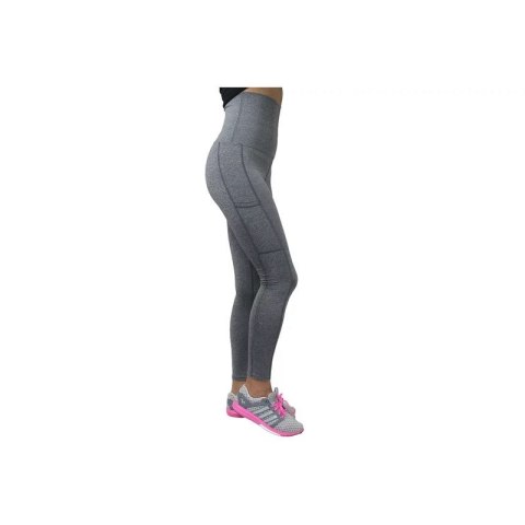 Legginsy GymHero Leggins W PUSHUP-GREY Legginsy GymHero Leggins W PUSHUP-GREY