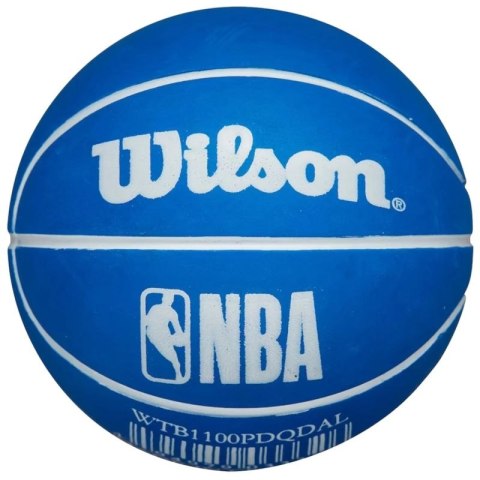 Piłka do koszykówki Wilson NBA Dribbler Dallas Mavericks Mini Ball WTB1100PDQDAL Piłka do koszykówki Wilson NBA Dribbler Dallas Mavericks Mini Ball WTB1100PDQDAL