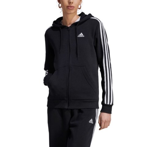 Bluza adidas 3 Stripes FL Full-Zip Hoodie W HZ5743 Bluza adidas 3 Stripes FL Full-Zip Hoodie W HZ5743