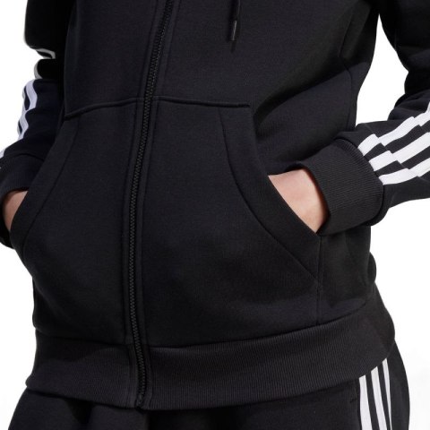 Bluza adidas 3 Stripes FL Full-Zip Hoodie W HZ5743 Bluza adidas 3 Stripes FL Full-Zip Hoodie W HZ5743