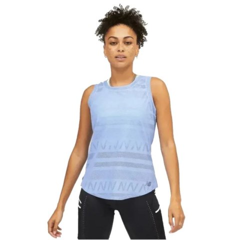 Koszulka New Balance Q Speed Jacquard Tank W WT13276VVO Koszulka New Balance Q Speed Jacquard Tank W WT13276VVO