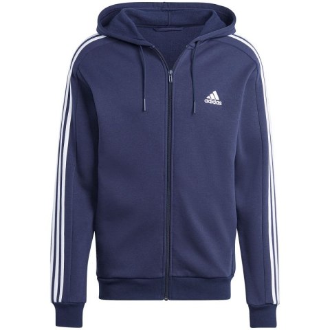 Bluza adidas Essentials Fleece 3-Stripes Full-Zip Jr IJ6478 Bluza adidas Essentials Fleece 3-Stripes Full-Zip Jr IJ6478