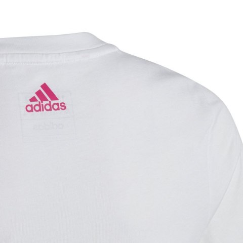 Koszulka adidas Essentials Linear Logo Cotton Slim Fit Tee Jr IC3150 Koszulka adidas Essentials Linear Logo Cotton Slim Fit Tee Jr IC3150