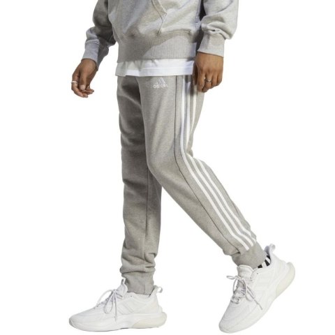 Spodnie adidas Essentials French Terry Tapered Cuff 3-Stripes M IC9407 Spodnie adidas Essentials French Terry Tapered Cuff 3-Stripes M IC9407