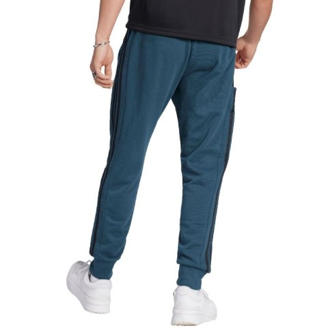 Spodnie adidas Essentials French Terry Tapered Cuff 3-Stripes Pants M IJ8698 Spodnie adidas Essentials French Terry Tapered Cuff 3-Stripes Pants M IJ8698
