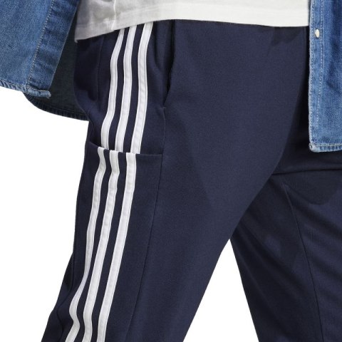 Spodnie adidas Essentials Single Jersey Tapered Open Hem 3-Stripes M IC0045 Spodnie adidas Essentials Single Jersey Tapered Open Hem 3-Stripes M IC0045